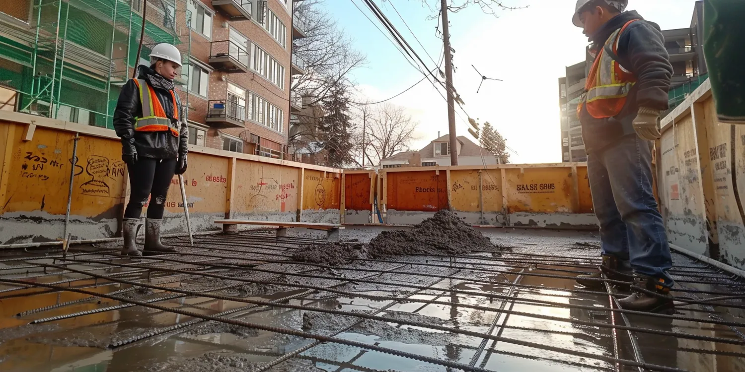 Pracownicy budowlani z ukrainy